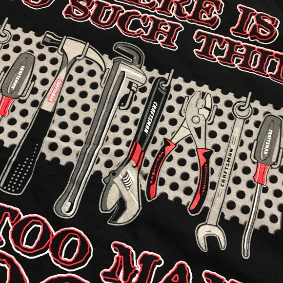 Men’s Vintage Craftsman Tools Graphic T Shirt XL - Picture 8 of 12